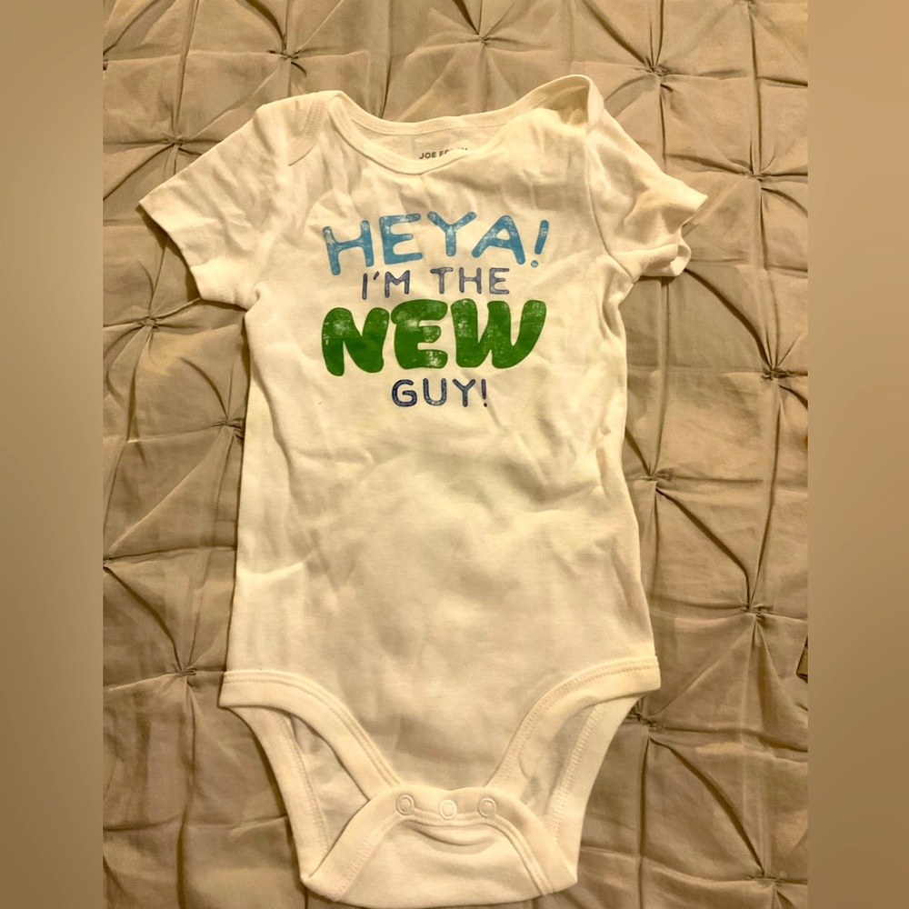 Baby boy onesie